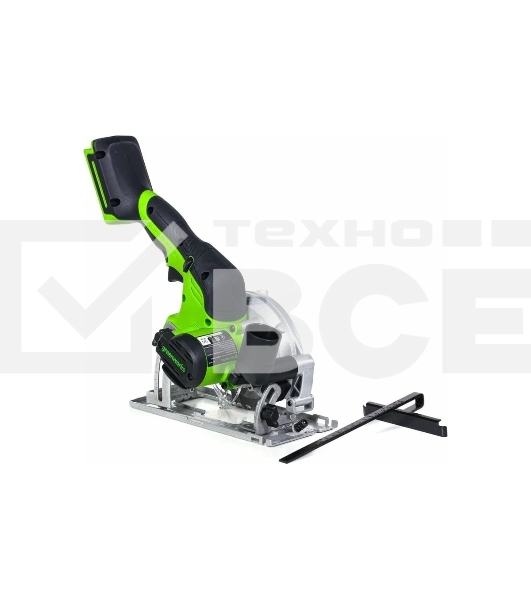 Циркулярная пила аккумуляторная GreenWorks G24MCS 24В, бесщеточная, без АКБ и ЗУ (1501207)