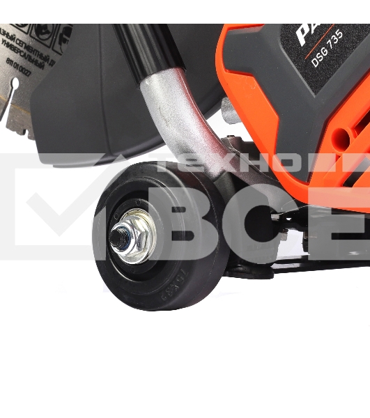 Бензорез PATRIOT DSG 735, 75сс, 4.8 л.с, 350мм