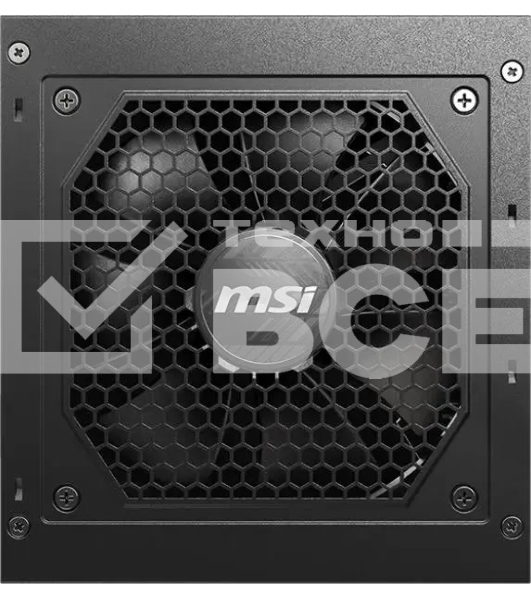 Блок питания MSI ATX 750W MAG A750GL PCIE5 Gen.5 80 PLUS gold (20+4pin) APFC 120мм fan 8xSATA Cab Manag RTL