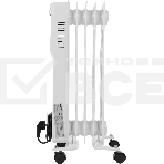 Обогреватель масляный Ballu Comfort BOH/CM-05WDN 1000 (5 секций) белый, 1000 Вт, 15 м2, термостат, фото3