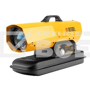 Дизельная тепловая пушка Denzel DHG-25i, 25 кВт, 600 м3/ч, прямой нагрев, термостат