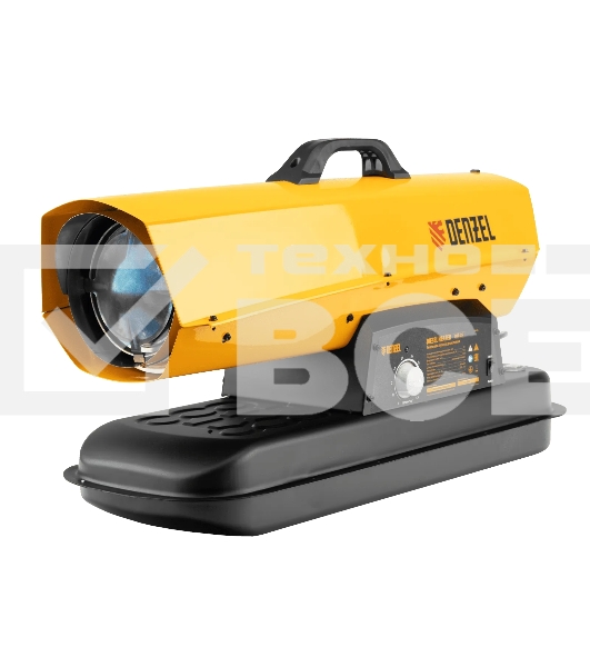 Дизельная тепловая пушка Denzel DHG-25i, 25 кВт, 600 м3/ч, прямой нагрев, термостат