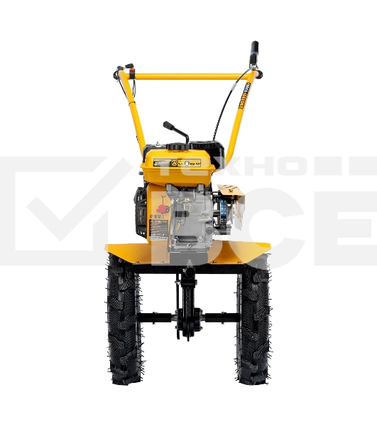 Мотоблок Denzel DPT-270S, 7 л.с., ремен.сцеп, фрез 3х4, ШОМ, передачи 2В/1Н