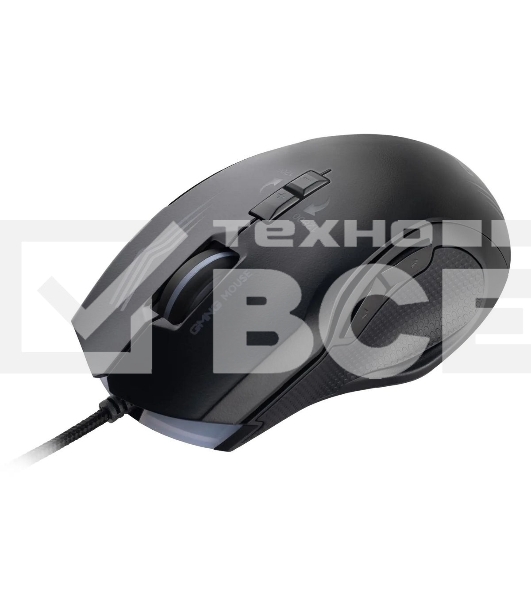 Мышь проводная GMNG 930GM черный, 12800 dpi, USB, кнопки - 7
