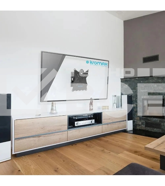 Кронштейн для телевизора Kromax Casper-202 черный, 20'-43' макс. 30 кг, настенный, поворот и наклон