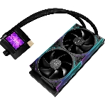 Система жидкостного охлаждения Thermalright Core Matrix 240 Vision (240мм, LED, Black, ARGB/Fans: 2x120мм, 68.9CFM, 28.2dBA, 2000RPM/Pump height 64.4мм, Rad thickness 27мм/S: 1700, 1200, 1851, 115X, AM5, AM4), фото6