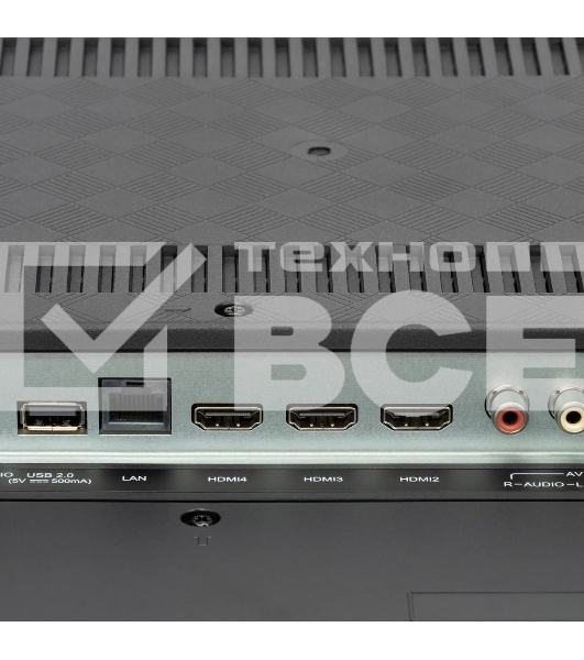 Телевизор Hyundai 65' H-LED65QBU7500 черный UHD QLED 60Hz Smart TV