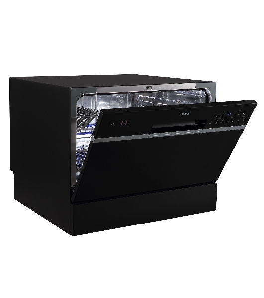 Посудомоечная машина Бирюса DWC-506/7 B, черный, 55см, 6 компл., 49 дБ, класс A+