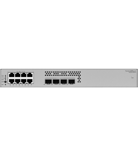 Коммутатор Huawei S220S-8P4J, 8×1 Гбит/с PoE+ + 4×2,5 Гбит/с SFP, управляемый