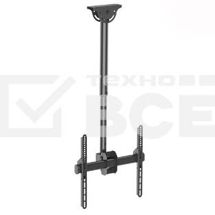 Кронштейн для телевизора Arm Media LCD-1800 черный 26'-65' макс.55кг потолочный поворот и наклон