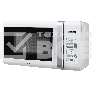 Микроволновая печь JVC JK-MW400S белый, 23 л, 800 Вт, переключатели - сенсор
