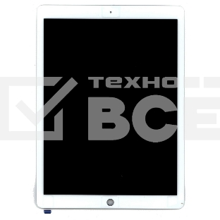 Сенсорное стекло (тачскрин) для iPad Pro 12.9 2017 (A1670 A1671), белое
