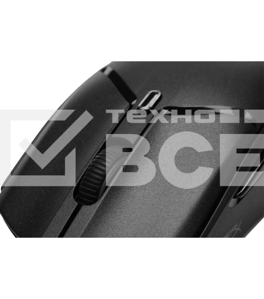 Мышь беспроводная HyperX Haste 2 черный, 26000 dpi, радиоканал, Bluetooth, USB, кнопки - 5