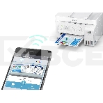 МФУ струйное Epson EcoTank L5296 (C11CJ65411) белый, A4, ч/б печ. 33стр/мин., цв. печ. 15стр/мин., 5760x1440 DPI, 2400х1200 DPI, USB, Ethernet, Wi-Fi, фото5