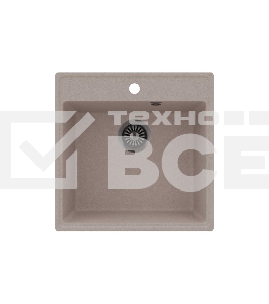 Кухонная мойка Maunfeld Perla 505 MFQS-505BG бежевый