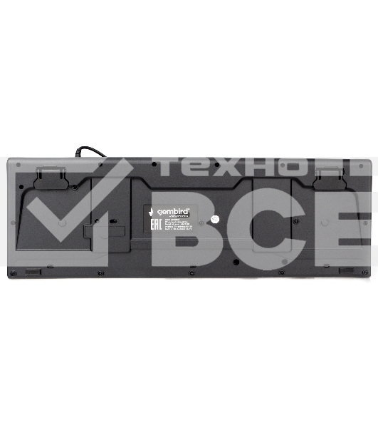 Клавиатура Gembird KB-8354U-BL проводная USB, черный
