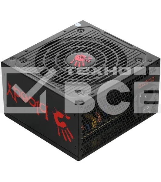 Блок питания Bloody BD-PS700W, 700Вт, 80 PLUS WHITE, 120мм, черный
