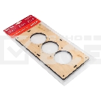 Шаблон для подрозетников EKF Expert sh-d68-3 c 3 отверстиями d 68 мм, фото3