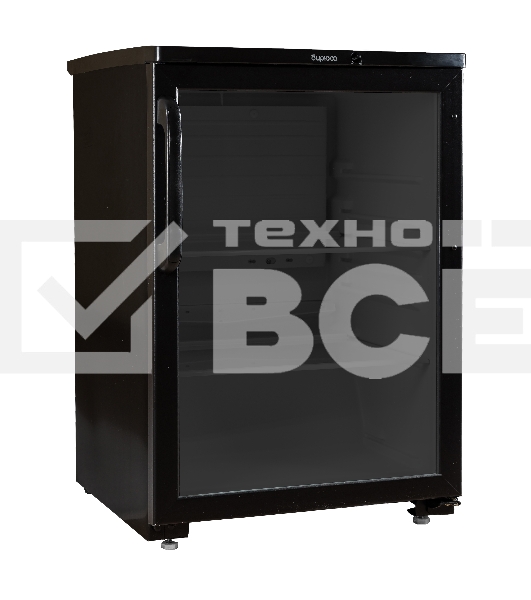 Холодильная витрина Бирюса L152 черный однокамерный 152 л