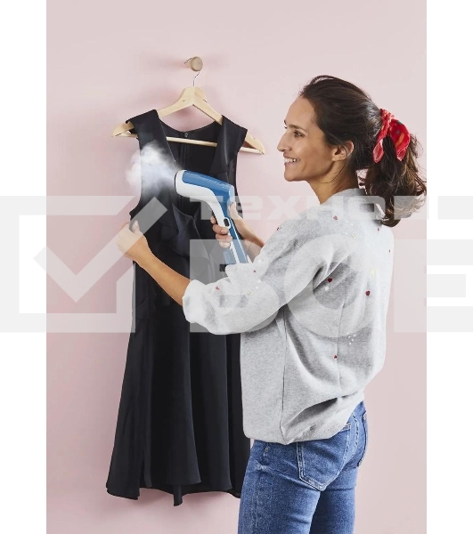 Отпариватель ручной Tefal DT6130E0 1300 Вт, 20 г/мин, резервуар 700 мл. белый/голубой