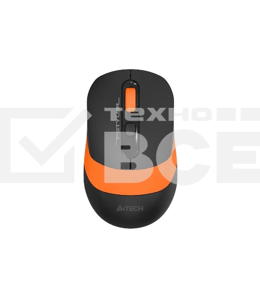 Комплект клавиатура+мышь A4Tech FStyler FG1010 беспроводной, USB, 2000 DPI, чёрный/оранжевый
