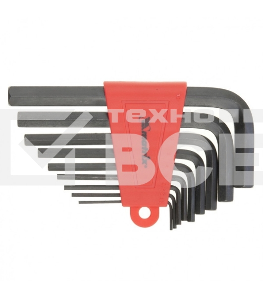 Набор ключей имбусовых Matrix 11226 HEX, 1,5–10 мм, CrV, 9 шт.