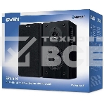 Акустическая система SVEN SPS-614 2.0 (2x20W, Bluetooth, дерево, black), фото2