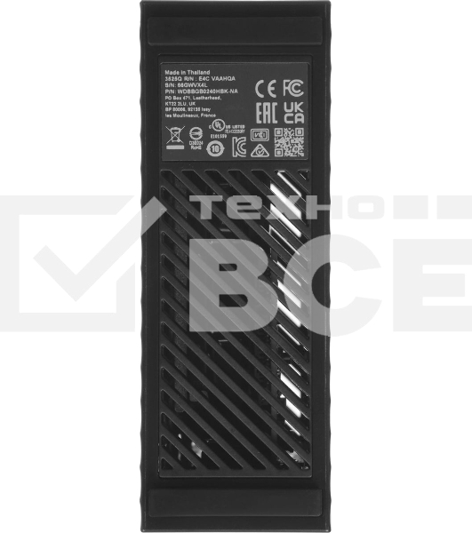 Внешний HDD Western Digital My Book WDBBGB0240HBK, 24Tb, USB 3.2 Gen 1 Type-A, 5400 rpm, черный