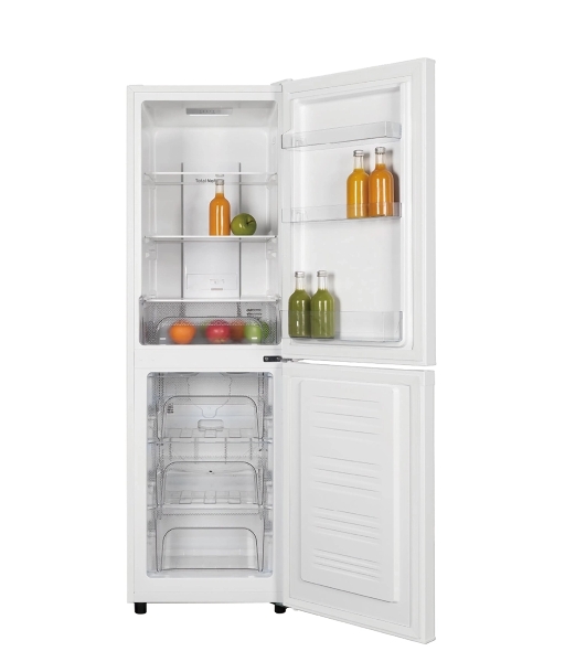 Холодильник Kraft KF-NF271W белый двухкамерный 129/64л морозилка снизу, No Frost