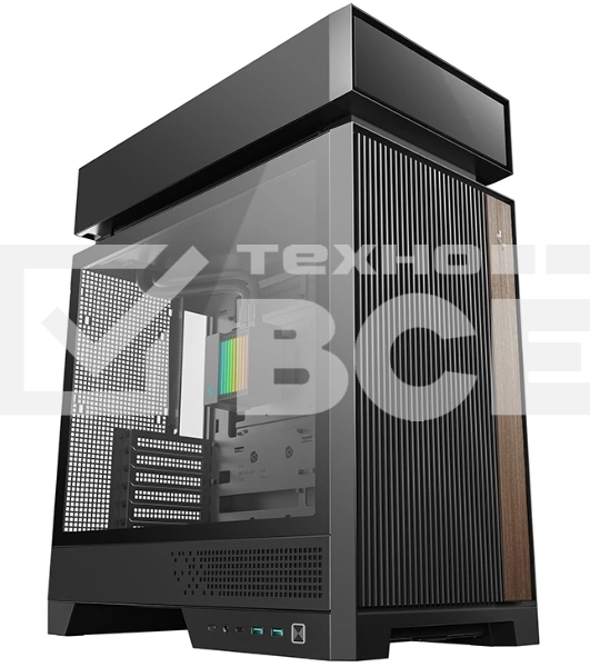 Корпус DeepCool CL6600, Midi-Tower, чёрный, 5 x 120 мм
