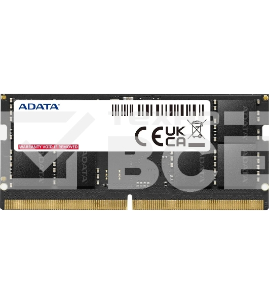 Оперативная память ADATA, DDR5, 16GB (1x16GB), 4800MHz, CL40, SODIMM