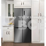 Холодильник  LEX LCD450SsGID серый трехкамерный 288/129л морозилка снизу Side-by-Side, фото7