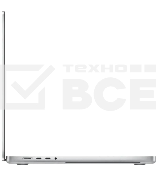 Ноутбук APPLE MacBook Pro 16 Silver (M3 Max/48Gb/1Tb SSD/MacOS) ((MUW73ZP/A)) нужен переходник на EU