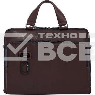 Сумка для ноутбука Piquadro Harper CA4098AP/TM, натур.кожа, темно-коричневый