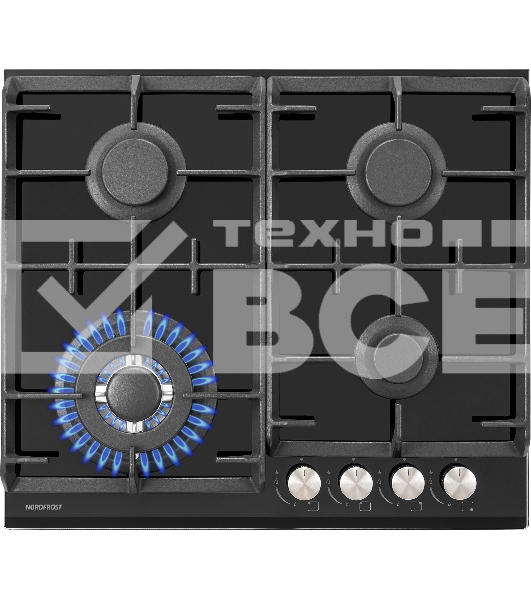 Газовая варочная панель Nordfrost HM 6042 B