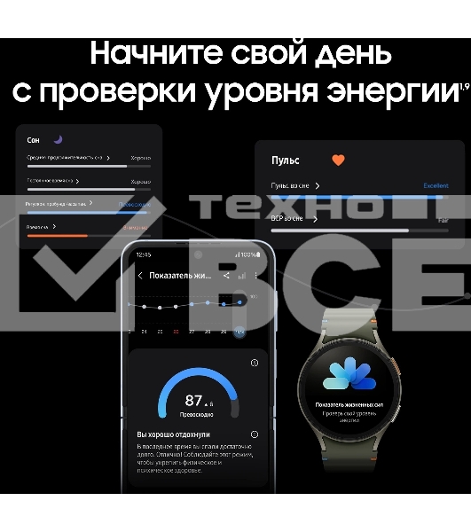 Смарт-часы Samsung Galaxy Watch 7 LTE 40мм 1.31
