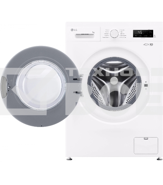 Стиральная машина LG F2Y1HS3W белый, загрузка фронтальная 7 кг, 1200 об/мин., класс: А