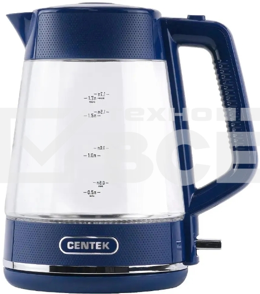 Чайник Centek CT-1014 2200 Вт, 1.7 л, синий
