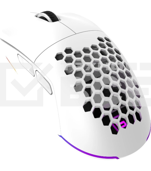Мышь беспроводная Oklick 900GMW белый, 26000 dpi, радиоканал, Bluetooth, USB, кнопки - 6