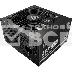 Блок питания Montech APX 550 (XWYA11-550), 550 Вт, 80 PLUS WHITE, 120 мм, немодульный, чёрный, фото 1