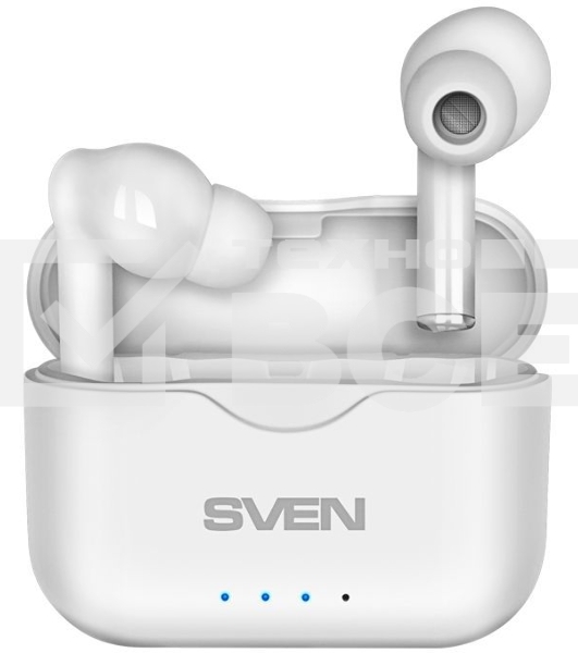 Гарнитура вкладыши Sven E-701BT белый беспроводные bluetooth в ушной раковине (SV-019518)