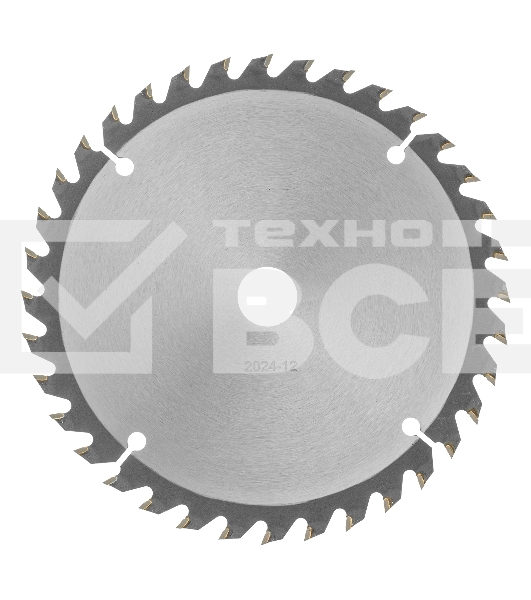 Пильный диск по дереву Denzel ф165 х 20 мм, 36 зубьев 733247