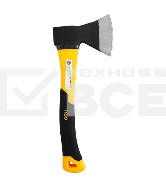 Топор Deli DL5708 600 грамм, фиберглассовая рукоять