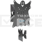 Кронштейн для телевизора Kromax Casper-202 черный, 20'-43' макс. 30 кг, настенный, поворот и наклон, фото6