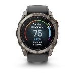 Умные часы Garmin Fenix 8 Pro 51mm AMOLED, 1.4' AMOLED, ANT+, Bluetooth, Wi-Fi, NFC, 10 ATM, серебристый / желтый, фото8