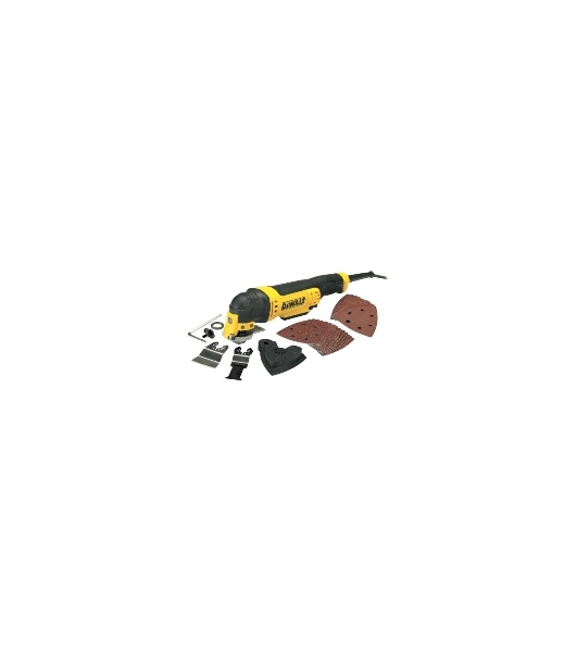 Многофункциональный инструмент DeWalt DWE315-QS 300Вт желтый/черный