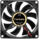 Вентилятор корпусной ExeGate EX08015S2P-24, 80 мм, 2500 об/мин, 30 дБ, 2-pin, без подсветки, фото4