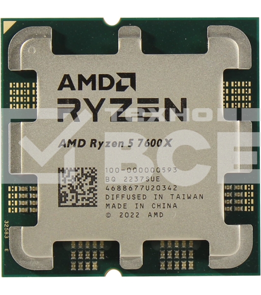 Процессор AMD Ryzen 5 7600X Soc-AM5 4.7GHz OEM