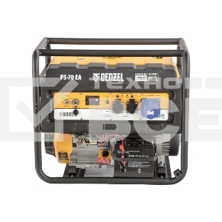 Электрогенератор бензиновый Denzel PS 70 EA, 7 кВт, 85 дБ, 88 кг