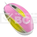 Мышь проводная Genius DX-Mini розовый, 1000 dpi, USB, кнопки - 3, фото 1